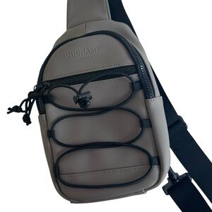 NWOT DUCHAMP LONDON Rubberized Sling Bag